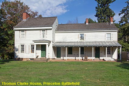 Thomas Clarke House, Princeton Battlefield, NJ, USA