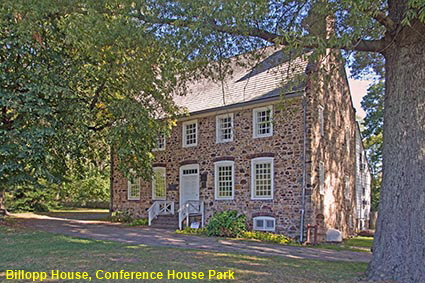 Billopp House, Conference House Park, Staten Island, NY, USA 