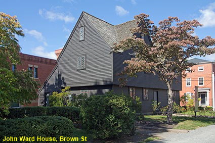 John Ward House (c1684), Brown St, Salem, MA, USA 