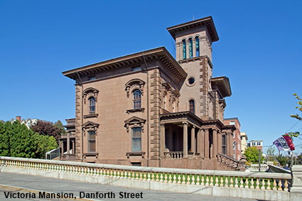 Victoria Mansion, Danforth Street, Portland, ME, USA