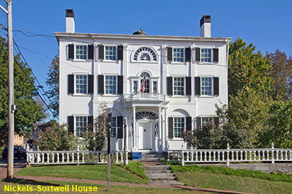 Nickels-Sortwell House, Wiscasset, ME, USA 