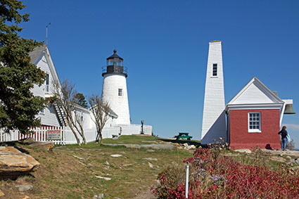 Pemaquid Point lighthouse, ME, USA
