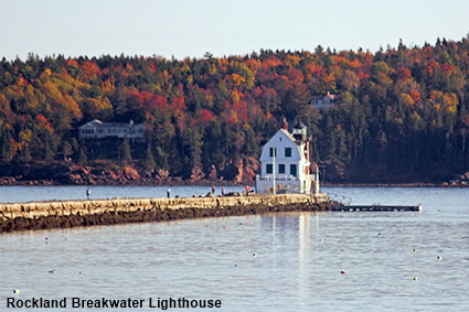 Rockland Breakwater Lighthouse, Rockland, ME, USA