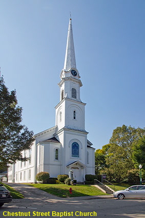 Chestnut Street Baptist Church, Camden, ME, USA
