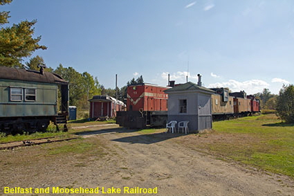 Belfast and Moosehead Lake Railroad, Belfast, ME, USA Village, ME, USA