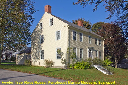 Fowler-True-Ross House, Penobscot Marine Museum, Searsport, ME, USA