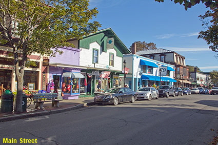 Main Street, Bar Harbor, ME, USA