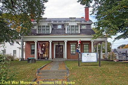 Civil War Museum, Thomas Hill House, Bangor, ME, USA