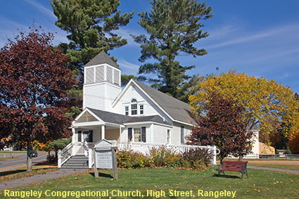 Rangeley Congregational Church, High Street, Rangeley, ME, USA