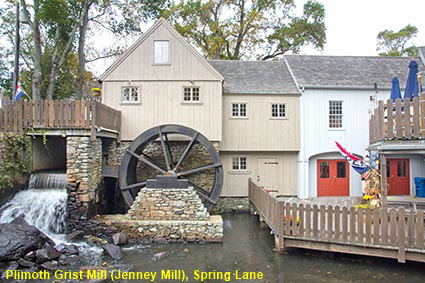 Plimoth Grist Mill (Jenney Mill), Spring Lane, Plymouth, MA, USA