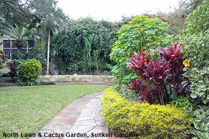 North Lawn & Cactus Garden, Sunken Gardens, St Petersburg, FL, USA