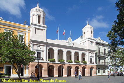 Alcaldia de San Juan, Plaza de Armas, San Juan, PR, USA