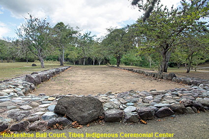 Horseshoe Ball Court, Tibes Indigenous Ceremonial Center, Ponce, PR, USA