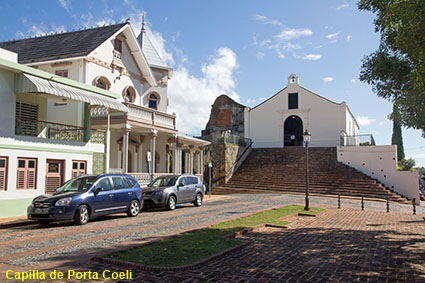 Capilla de Porta Coeli from Plaza Francisco Mariano Qui�ones, San Germ�n, PR, USA