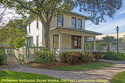 Philemon Nathaniel Bryan House, Old Fort Lauderdale Village, Fort Lauderdale, FL, USA