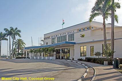 Miami City Hall, Coconut Grove, Miami, FL, USA Miami City Hall, Coconut Grove, Miami, FL, USA
