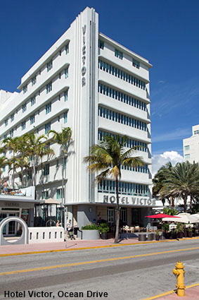 Hotel Victor (Art Deco), Ocean Drive, Miami Beach, Miami, FL, USA
