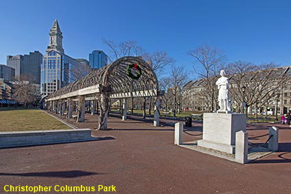 Christopher Columbus Park, Boston, MA, USA