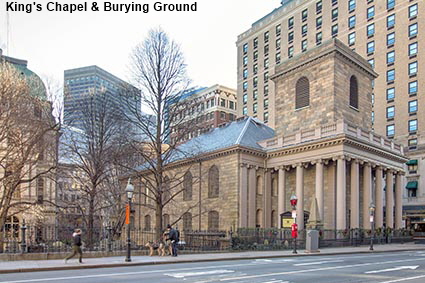  King's Chapel & Burying Ground, Boston, MA, USA