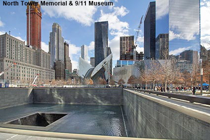 North Tower Memorial & 9/11 Museum, Lower Manhattan, New York City, NY, USA