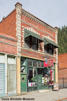 Oasis Bordello Museum, Wallace, ID, USA Oasis Bordello Museum, Wallace, ID, USA