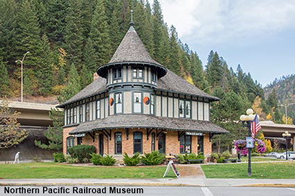 Northern Pacific Railroad Museum, Wallace, ID, USA Northern Pacific Railroad Museum, Wallace, ID, USA