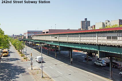 242nd Street Subway Station, The Bronx, New York, NY, USA 242nd Street Subway Station, The Bronx, New York, NY, USA