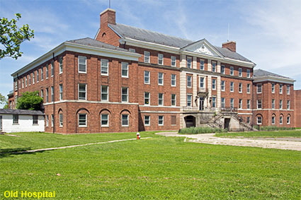 Old Hospital, Governors Island, New York, NY, USA