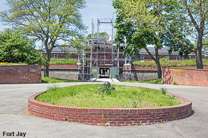 Fort Jay, Governors Island, New York, NY, USA