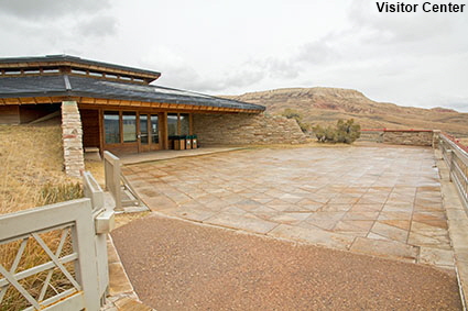 Visitor Center, Fossil Butte NM, WY, USA