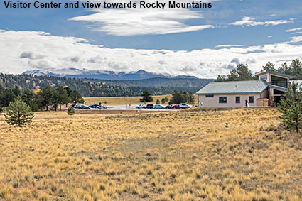 Rockies from Florissant Fossil Beds NM, CO, USA Rockies from Florissant Fossil Beds NM, CO, USA