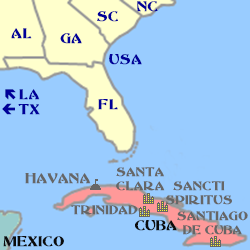 Cuba Minimap