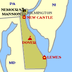 Delaware Minimap