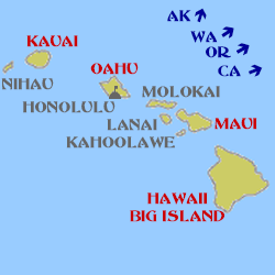Hawaii Minimap