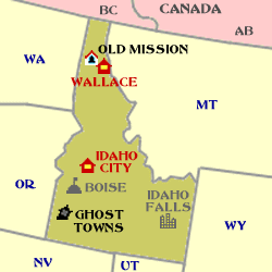 Idaho Minimap