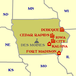 Iowa Minimap