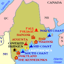 Maine Minimap
