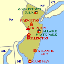 New Jersey Minimap