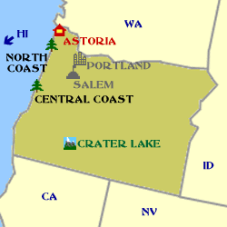 Oregon Minimap