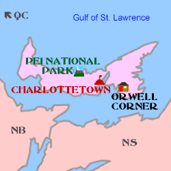 Prince Edward Island Minimap