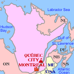 Quebec Minimap