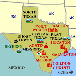 Texas Minimap