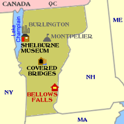 Vermont Minimap